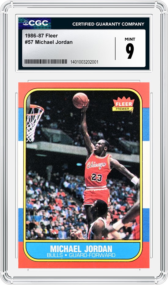 Counterfeit Card Alert: 1986-87 Fleer #57 Michael Jordan Rookie
